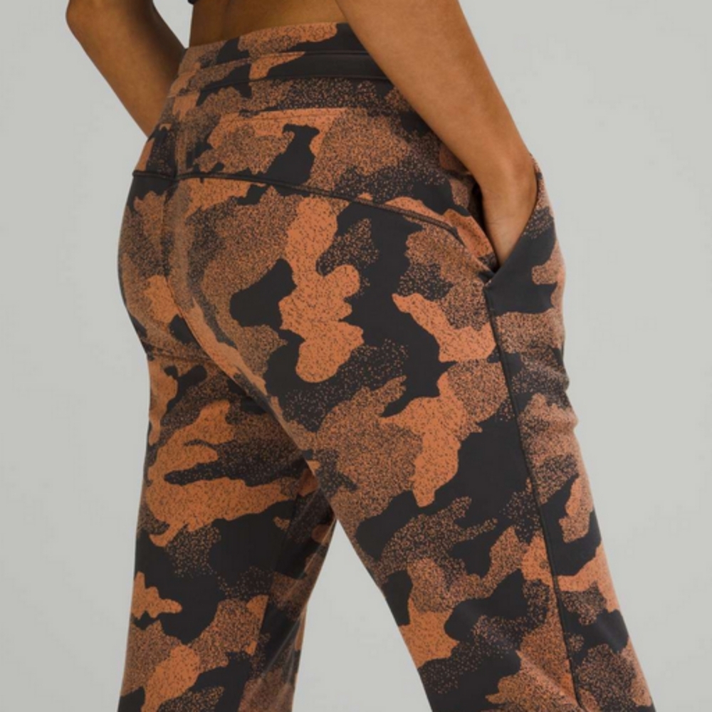Lululemon Ready to Rulu Jogger Heritage Speckle Camo Jacquard Graphite size 6